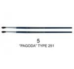 PAGODA TYPE 5 251 BRUSH